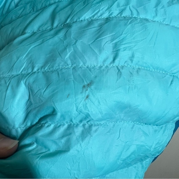 Mammut Flexidown Pertex Microlight Blue Womens Jacket Duck Down Primaloft Medium - Picture 11 of 16